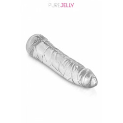 Gode courbe cristal 18 5 cm - Pure Jelly