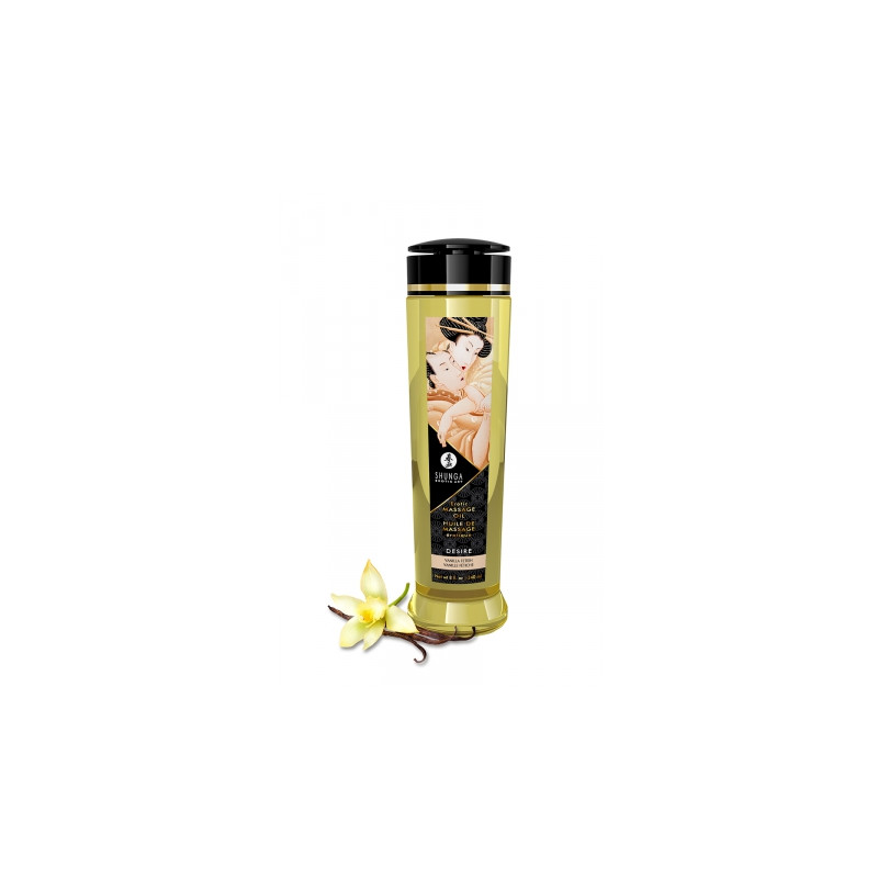 Huile de massage parfum vanille - Shunga