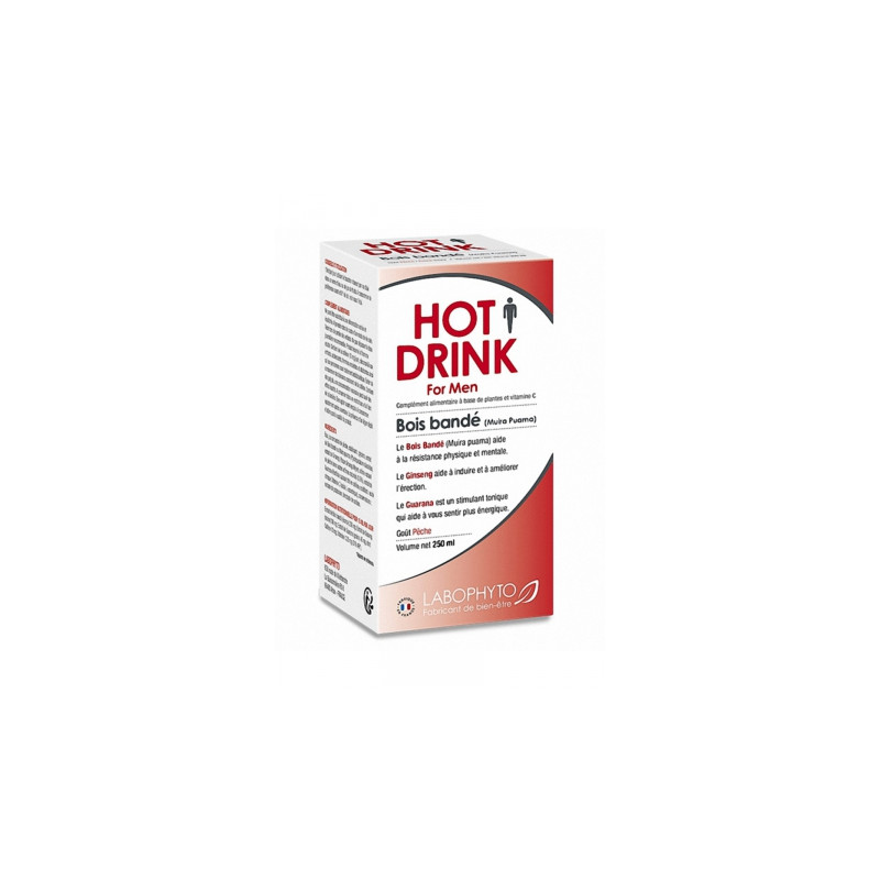 HOT DRINK Homme bois bandé 250 ml