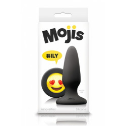 Plug Anal Mojis ILY Medium - noir