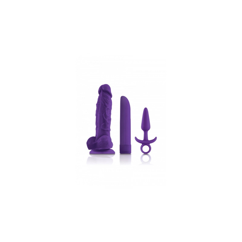 Coffret 3 sextoys Play Things - violet