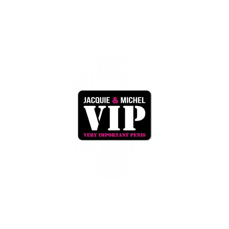 Plaque de porte J M VIP