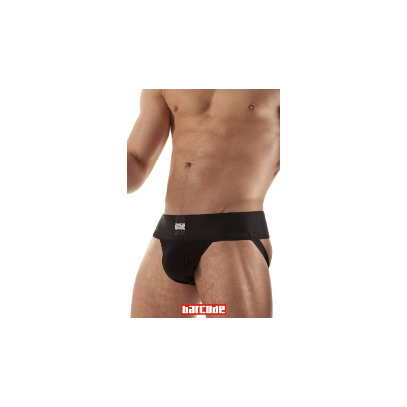 Jockstrap Sergey Basic noir - Barcode