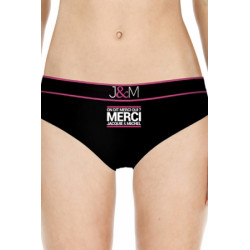 Boxer femme J M noir