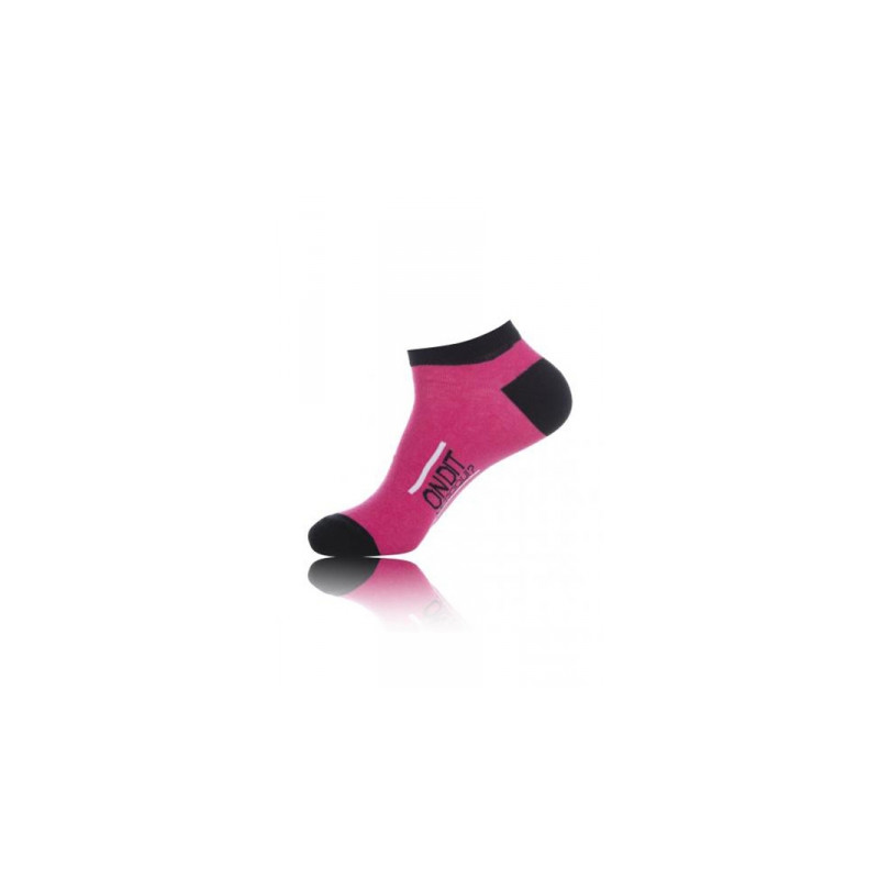 Chaussettes courtes On dit merci qui - rose