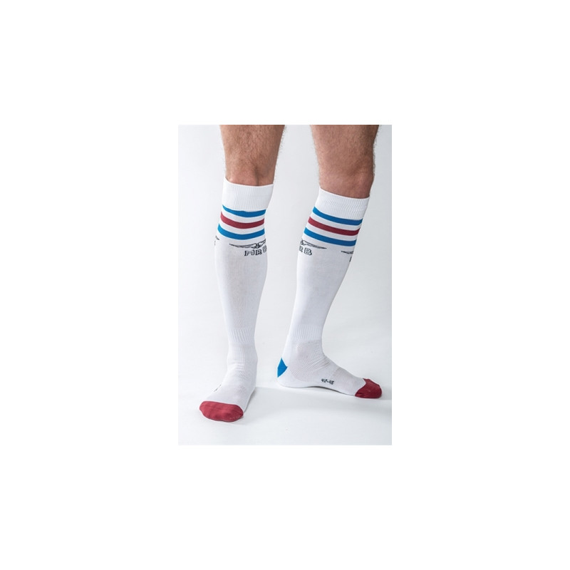 Chaussettes Mister B URBAN Gym blanches