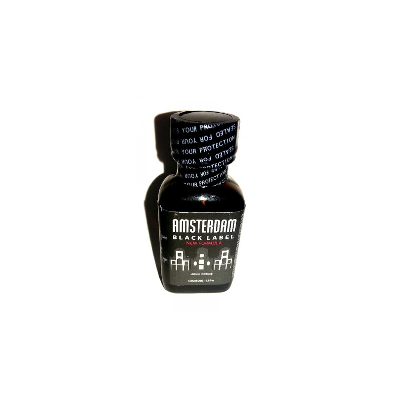 Poppers Amsterdam Black  label 24ml