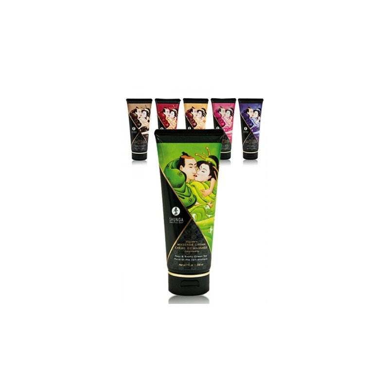 Crème de massage comestible  200ML  -  Shunga