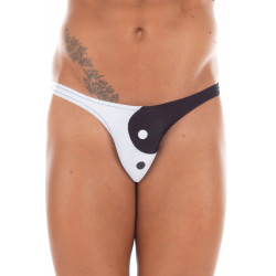 String homme blanc noir Tao - LM18-57BWH