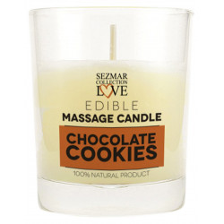 Bougie de massage cookie chocolat 100ml - SEZ044