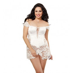 Corset Beyoncé Blanc ou rouge - DG10028X