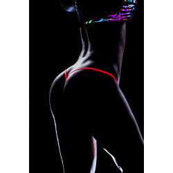 Clip Y Back Thong   - MAL1092WPK