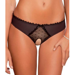 Panty ouvert - REN1046-BLK