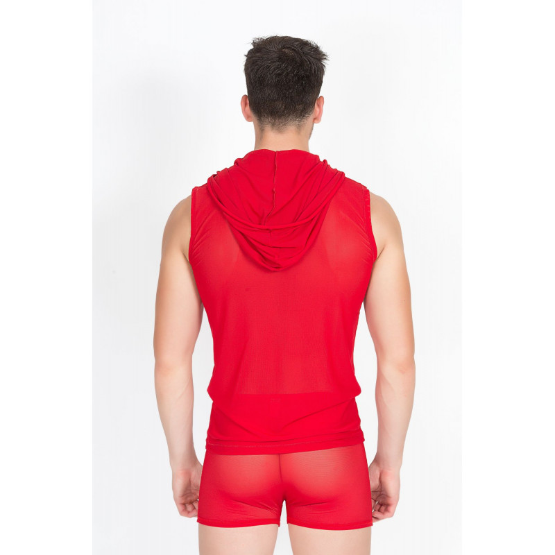 V-Shirt Malibu II Rouge - LM92-77RED