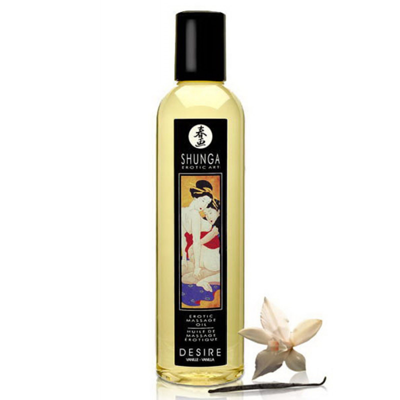 Huile de massage aphrodisiaque vanille 250ml - CC811001