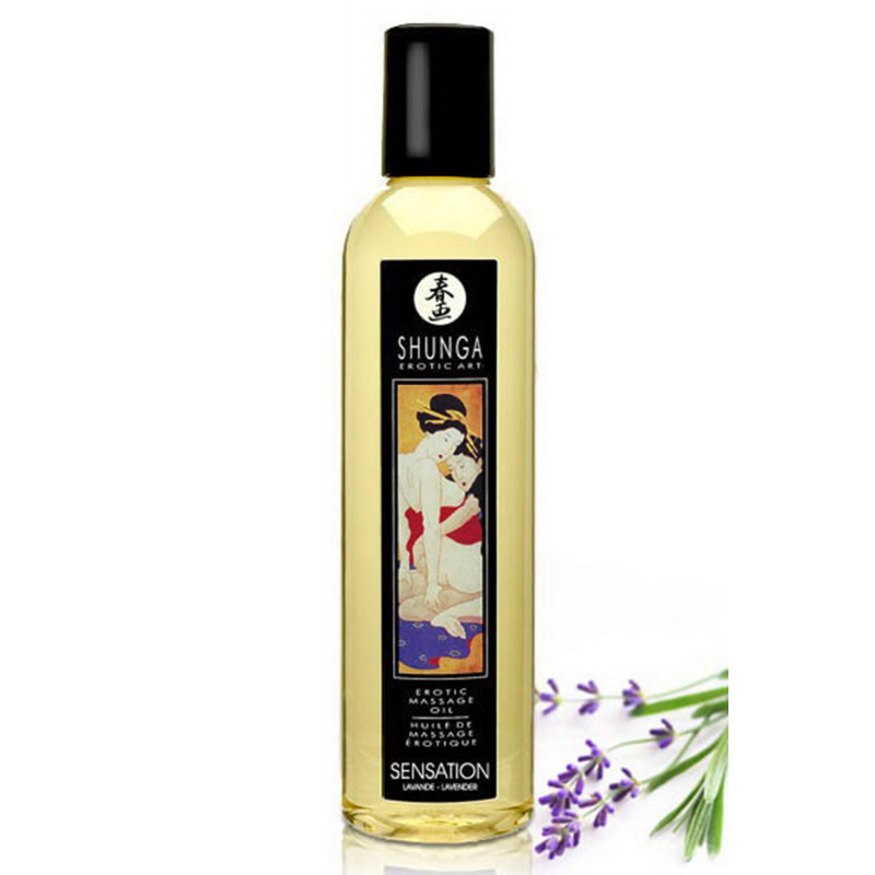 Huile de massage lavande aphrodisiaque 250ml - CC811006