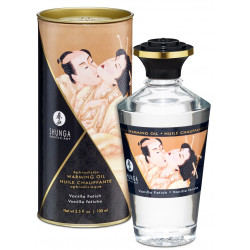 Huile chauffante vanille comestible 100ml - CC812007