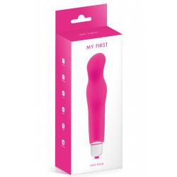 Vibromasseur rose 7 vitesses ondulé waterproof - CC5740020050