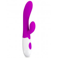 Vibromasseur rabbit flexible et doux - CC530108