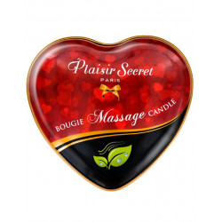 Mini bougie de massage naturelle boîte coeur 35ml - CC826060