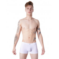 Boxer blanc confortable élégant - LM801-67WHT