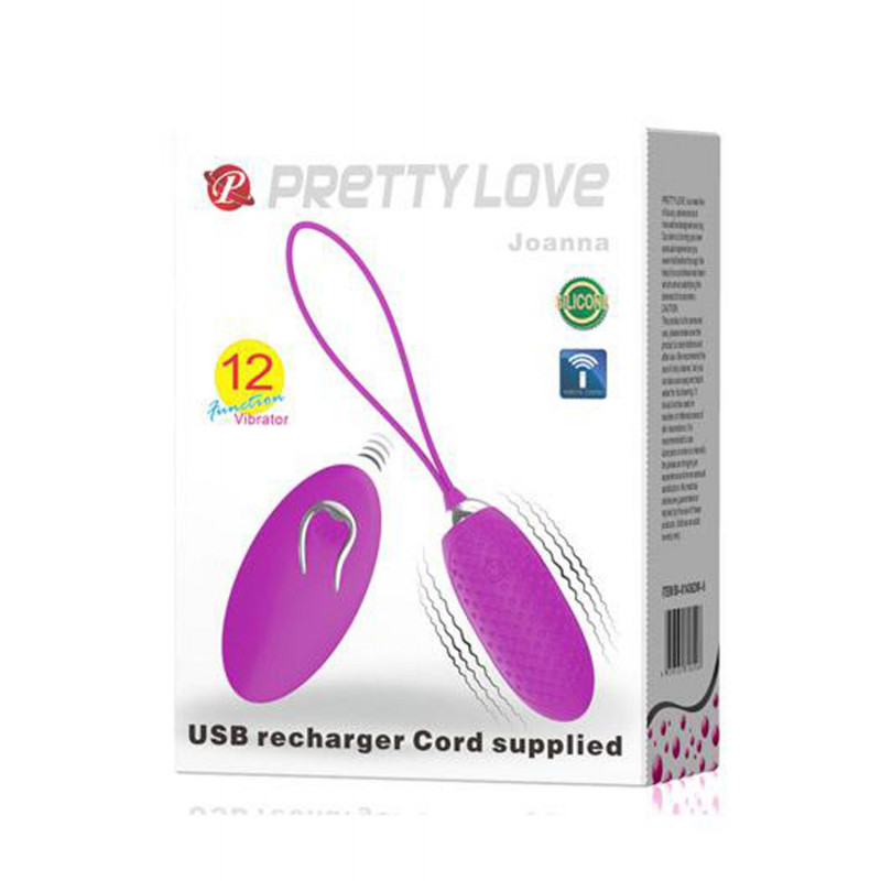 Oeuf vibrant à picots 12 vitesses USB - CC530327