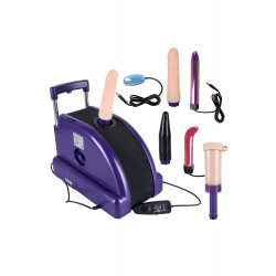 Sex Machine vaginale et anale avec accessoires - ORI560693