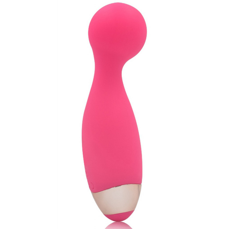 Vibromasseur stimulateur rose de poche 10 programmes USB - CR-CAV004