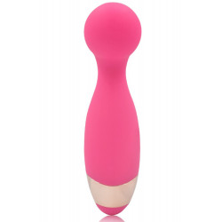 Vibromasseur stimulateur rose de poche 10 programmes USB - CR-CAV004