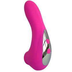 Vibromasseur stimulateur à succion rose 20 programmes USB - CR-CAV013