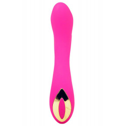 Vibromasseur rose 10 programmes USB - CR-CAV001