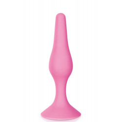 Plug anal ventouse rose taille M - CC5700892050