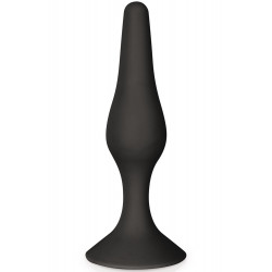 Plug anal ventouse noir taille L - CC5700893010