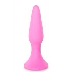 Plug anal ventouse rose moyen base large - CC5700402050