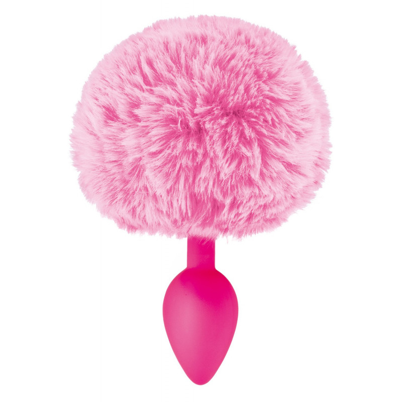 Plug anal pompon rose - CC5700910050