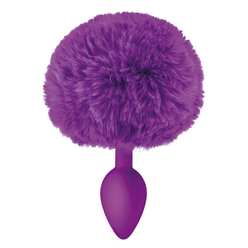 Plug anal pompon violet - CC5700910201