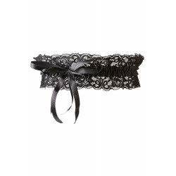 Jarretière dentelle noire - ORI24601061101