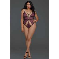 Body string grande taille dentelle extensible - DG11511XSPG