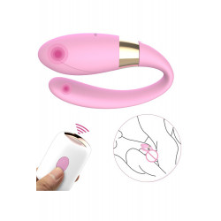 Stimulateur vibromasseur de couple USB avec télécommande - DB-1836