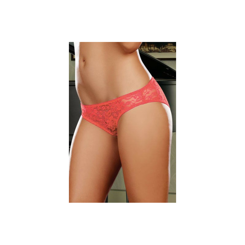 Panty dentelle et fronces au dos - FDG1374COR