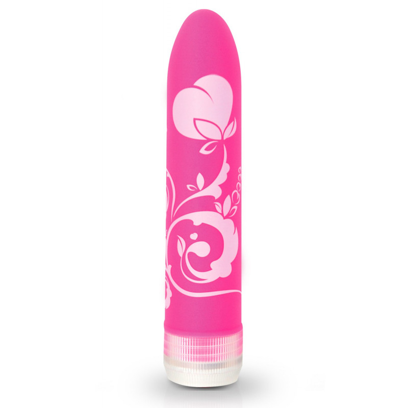 Vibromasseur rose fleuri - CC570030