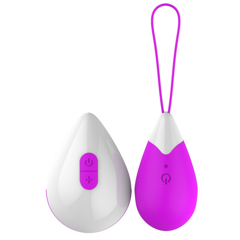 Oeuf vibrant design violet 10 vitesses USB - WW-COOPUR