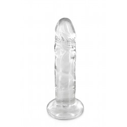 Gode dong jelly transparent ventouse 18cm - CC570121