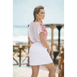 Cover Up Robe de plage - FAMP7758WHT