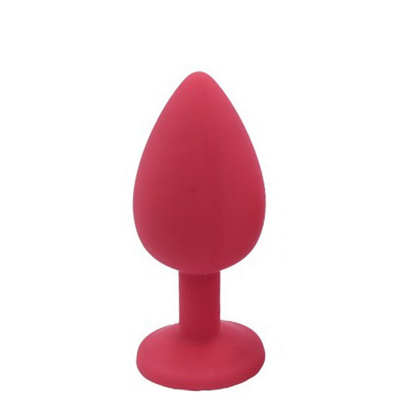 Plug rouge bijou cristal Small - DB-RY067CRED