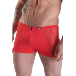 Boxer rouge avec double zip Wiz - LM16-67RED