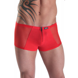 Mini Pant  rouge avec double zip Wiz - LM16-68RED