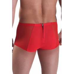 Mini Pant  rouge avec double zip Wiz - LM16-68RED