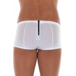 Mini Pant blanc avec double zip Wiz - LM16-68WHT