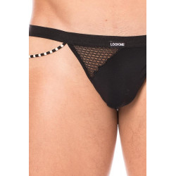 String noir filet et corde - LM2004-57BLK